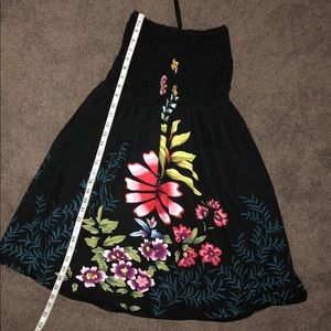 WOMENS ONE SIZE HALTER DRESS